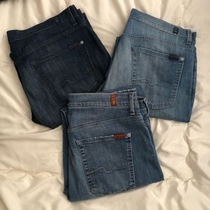 ❤️SOLD❤️ 7 from mankind men’s Jean bundle